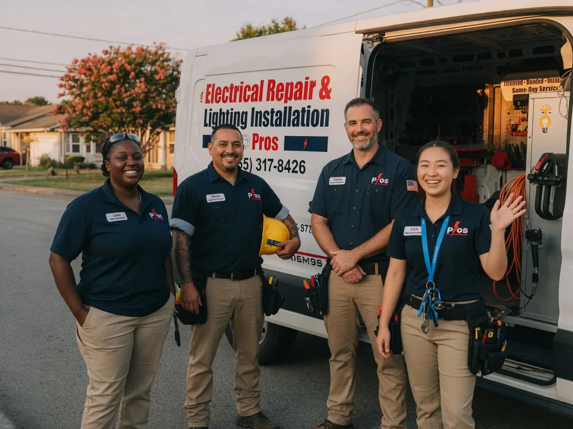Licensed Electrician company in Rice, TX